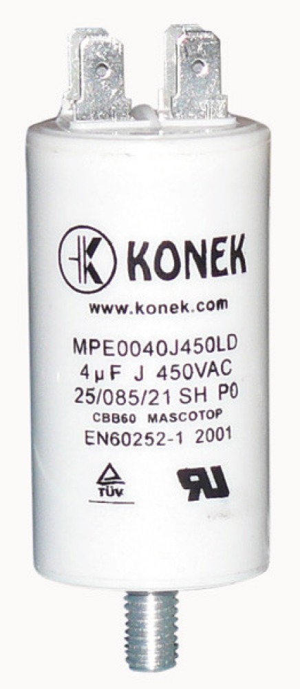 4mf kondensator mf mikrofarad 450v 50/60 hz motorinbetriebnahme w1 11.004 wohnung lug uhr