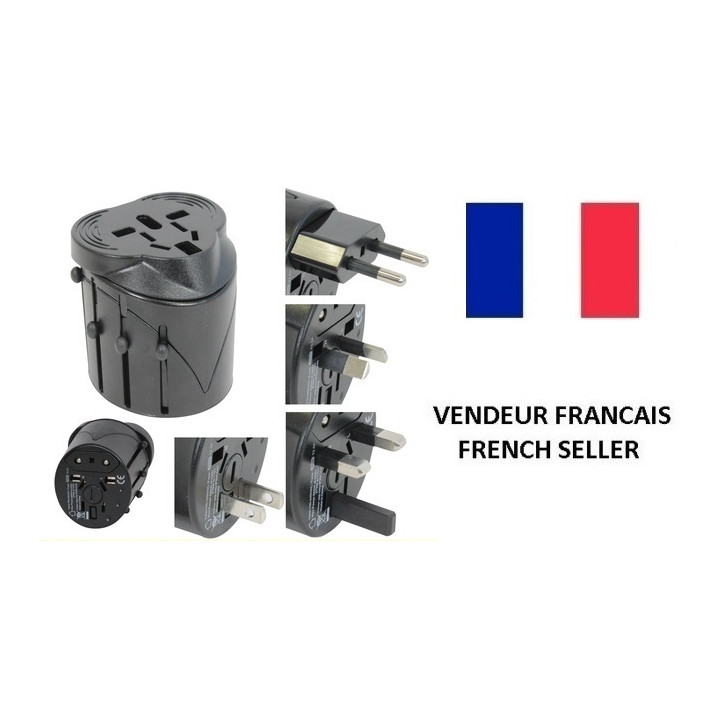 Universal electric outlet adapter 150 countries europe travel travel11 hq-usa uk japan swiss jr international - 1