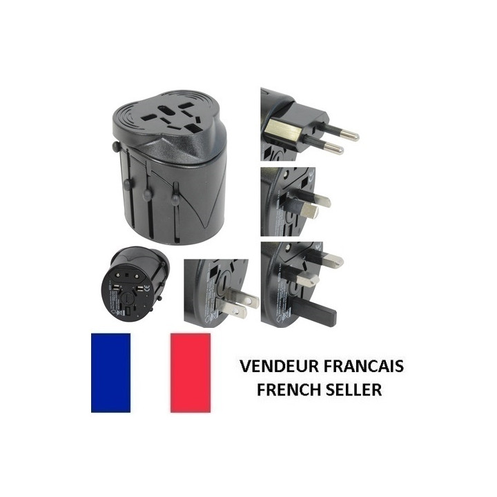 Universal electric outlet adapter 150 countries europe travel travel11 hq-usa uk japan swiss jr international - 1