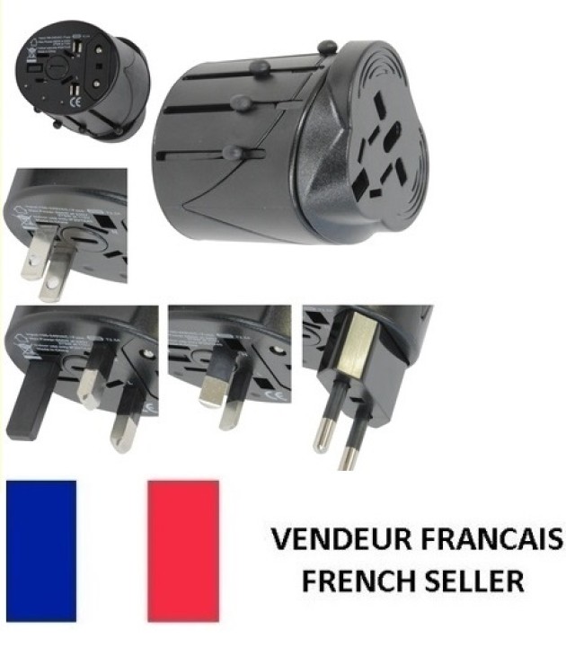 Reiseadapter fur stecker in 150 lander fur reise jr international - 1