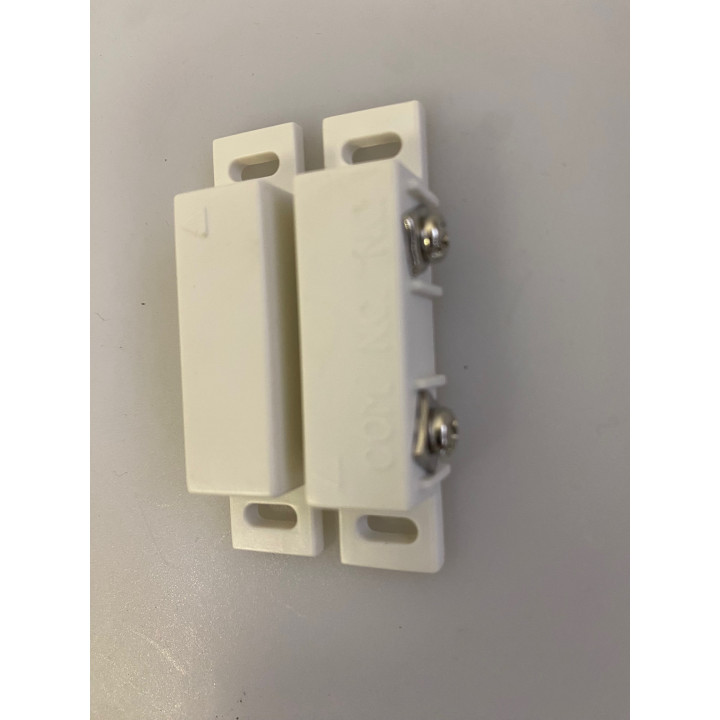 Detecteur ouverture capteur magnetique contact alarme no saillie blanc bs-2031a open