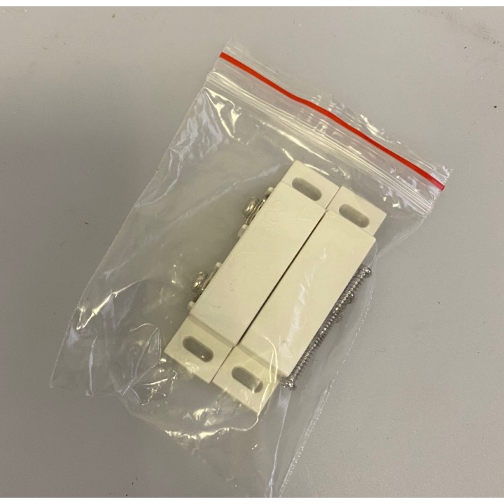 Detector apertura sensor magnético contacto alarma sin protrusión blanco bs-2031a abierto