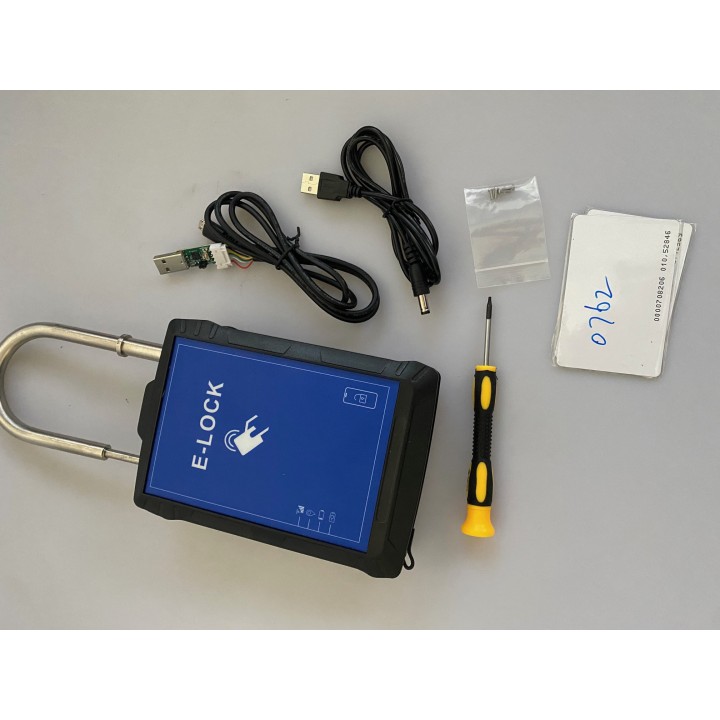 JT707 Real-Time GPS Tracking Padlock for Truck, Container, and Car Door Lock
