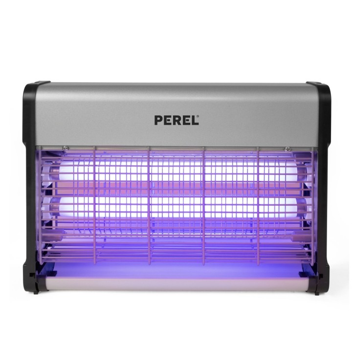 Insetticida elettrico con lampada UV blu per zanzare, mosche e vespe GIK08N1