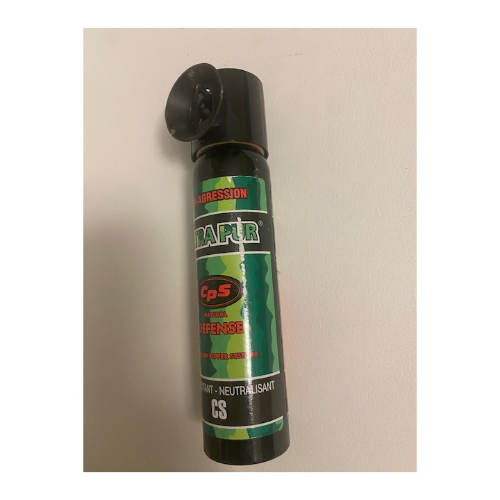 Spray gas paralizzante cs 2% 75ml modello grande gas lacrimogeno cs spray legittima difesa cs spray