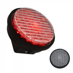 Módulos de tráfico del verde amarillo rojo de la prenda impermeable IP65 Dia.100mm LED para los semáforos