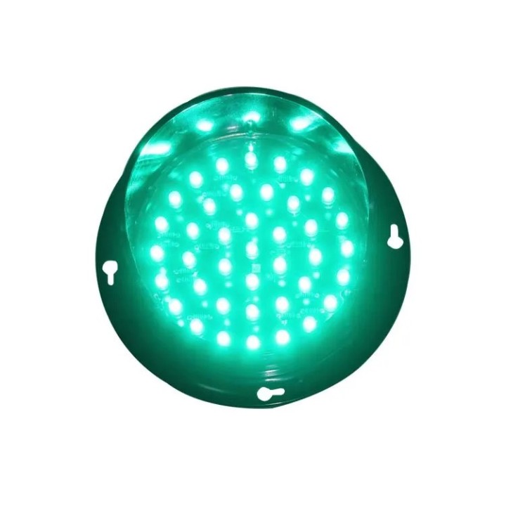 Semáforo LED personalizado, verde, módulo de señal LED, 12 V CC, 100 m
