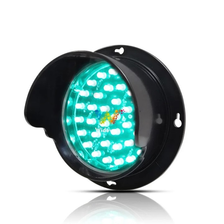 Semáforo LED personalizado, verde, módulo de señal LED, 12 V CC, 100 m