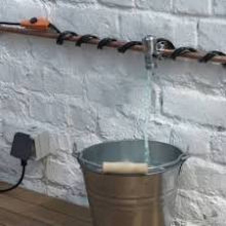 Anticongelante cable eléctrico cable de 1m shpt-1m tubo de calefacción con termostato manguera de agua jr international - 1