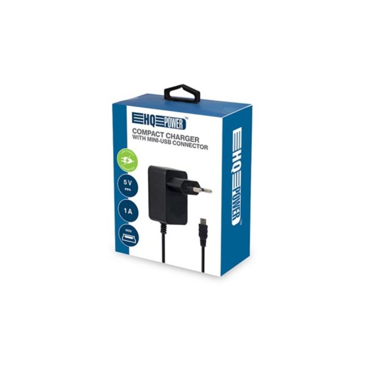 Chargeur 220V mini-USB 5V 1A entrée universelle 100-240 VAC, long câble de 1.5M PSS6EUSB36
