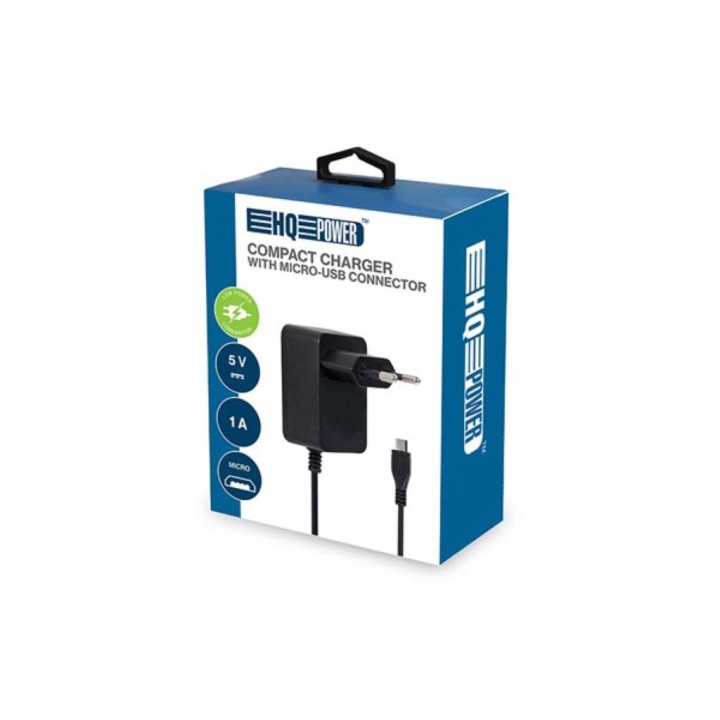 220V Micro-USB Charger 5V 1A 5W Universal Input 100-240 VAC 150cm Cable PSS6EUSB37