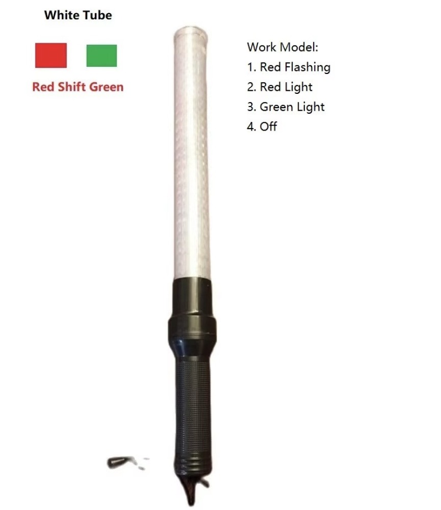 Red Green LED Traffic Light Stick for Police Road Traffic Car White ...
