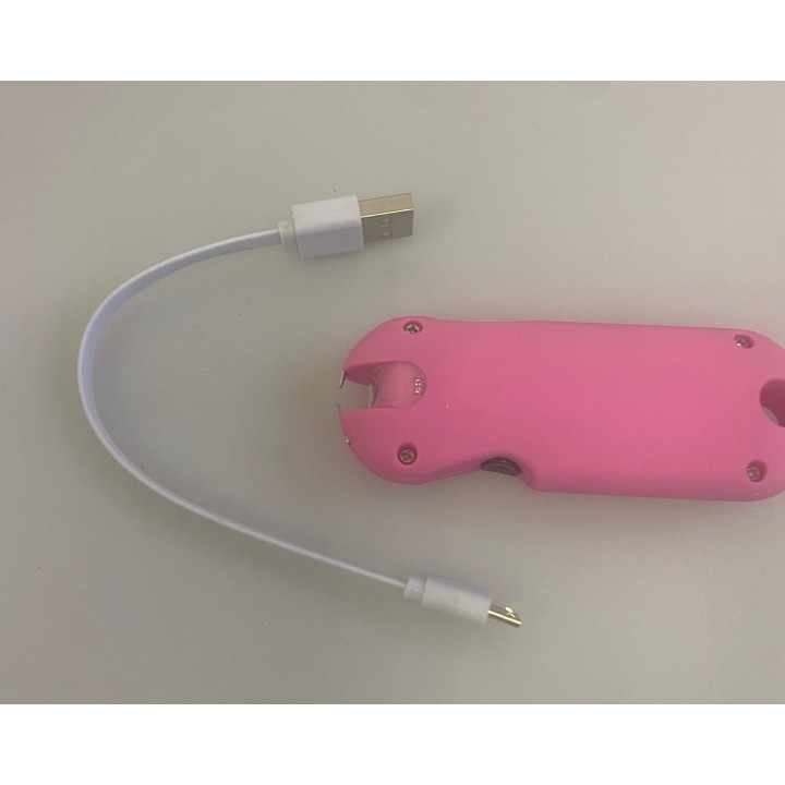 Shocker one compact led 1,000,000 volts and safety strap electric weapon defense