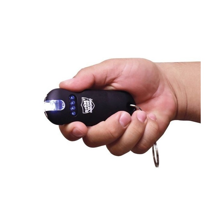 Shocker one compact led 1,000,000 volts and safety strap electric weapon defense