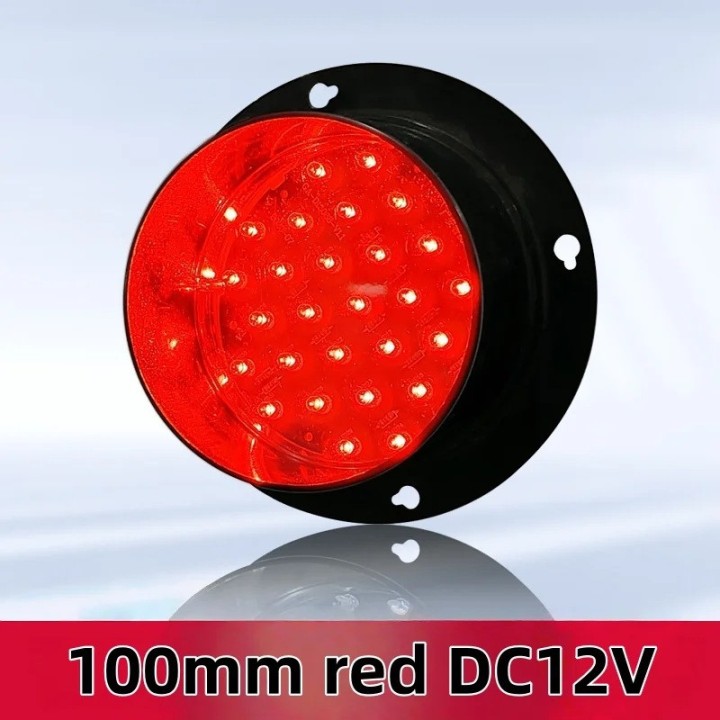 Individuelle LED-Ampel, Rot LED-Signalmodul, 12 V DC, 100 m