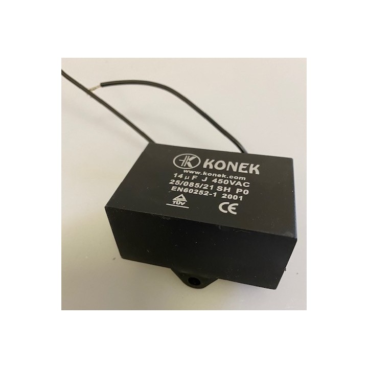 2 X Metallized Polypropylene Capacitor CBB61 14uf 450VAC 50/60Hz