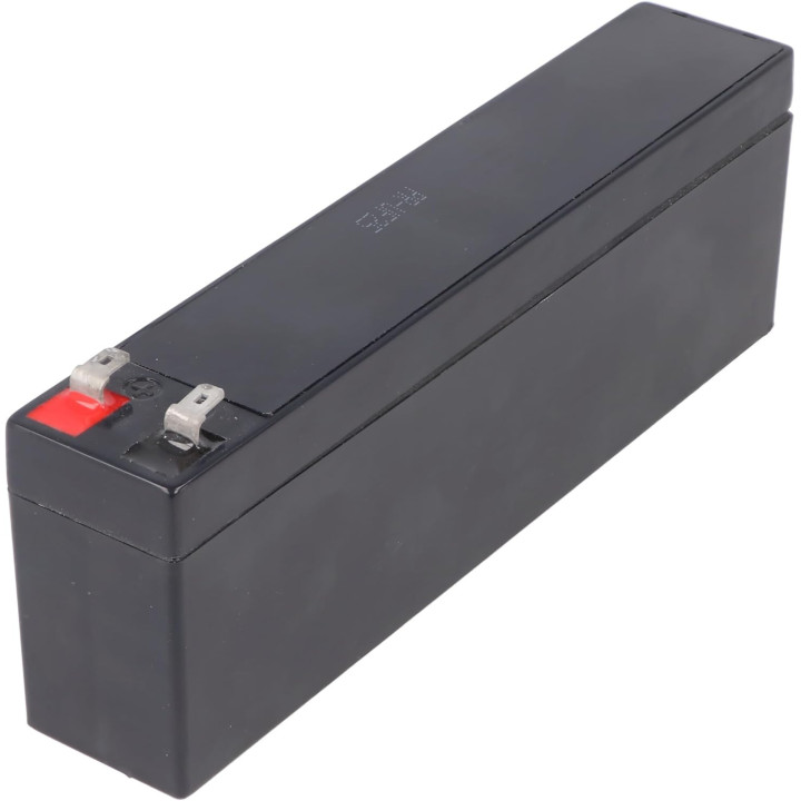 Batterie accu pile rechargeable pbq 2.6-12 12v 2.6ah accumulateur plomb gel etanche 12vcc 2.6ah