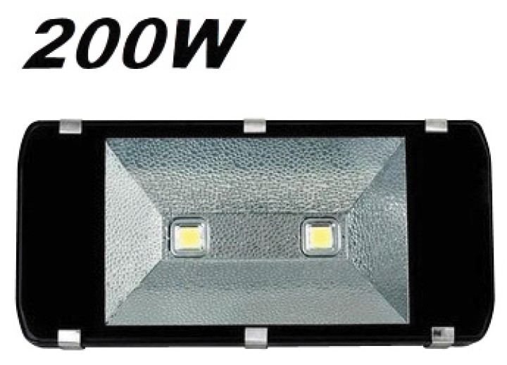 Led floodlight 200w 220v 110v warm white light lamp outdoor waterproof ip65 spot jr international - 1