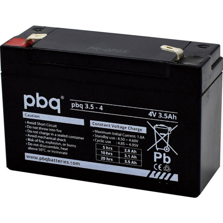 4V 3.5Ah Akku für Zentral Domonial pmi8fr-STD-7
