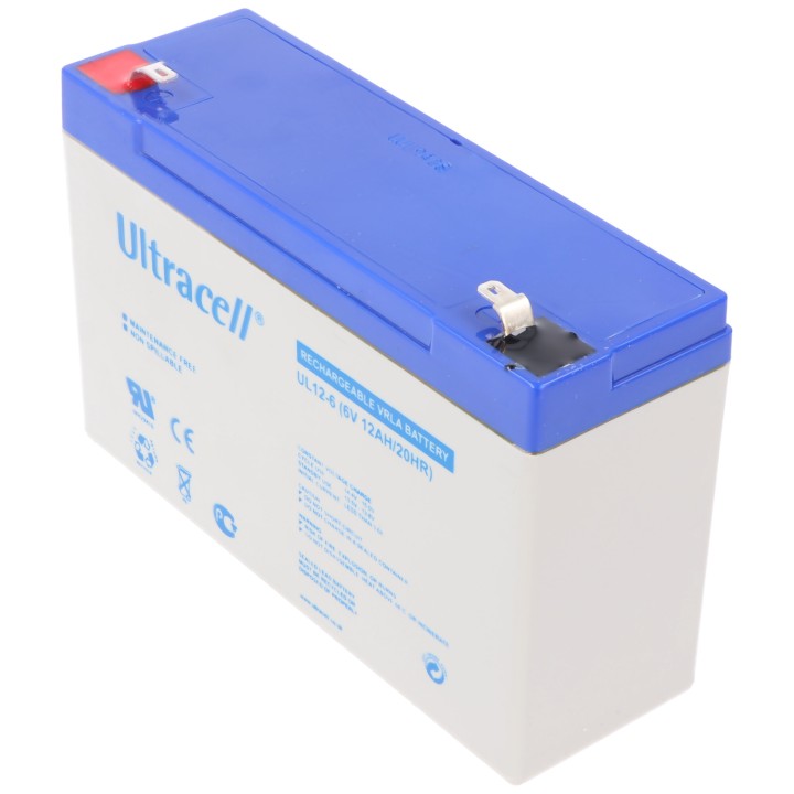 Batteria ricaricabile 6vcc 12ah batterie ricaricabili accumulatore accu accu piombo gel 12a 14 a pile