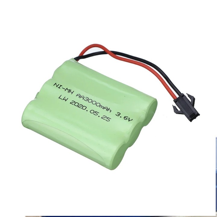 Batteria ricaricabile 3.6v 3000mah NiMH AA 3.6v 700mah 1000mah 1500mah 2000mah 2500mah Boat
