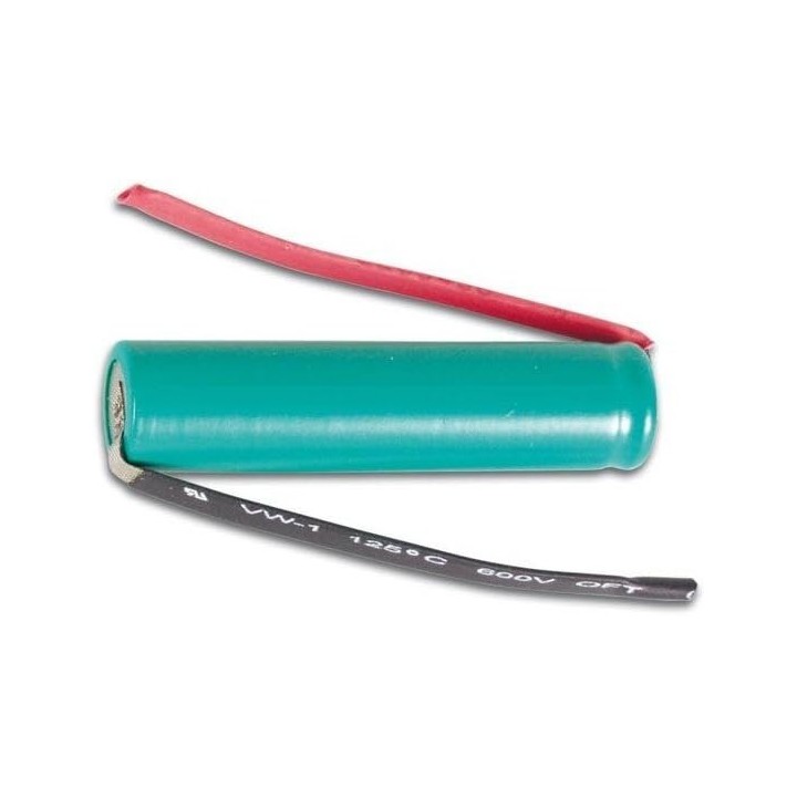 Nimh aaa r3 rechargeable battery, 1.2v 900mah, with solder tags