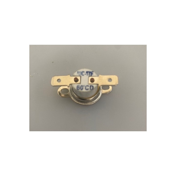 Interruttore bimetallico ithermique chiusa termostato bimetallico 60 ° C 6,35 lavasciuga
