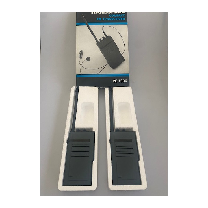 Walkie talkie 49.860mhz 25mw 100 500m (por pares)