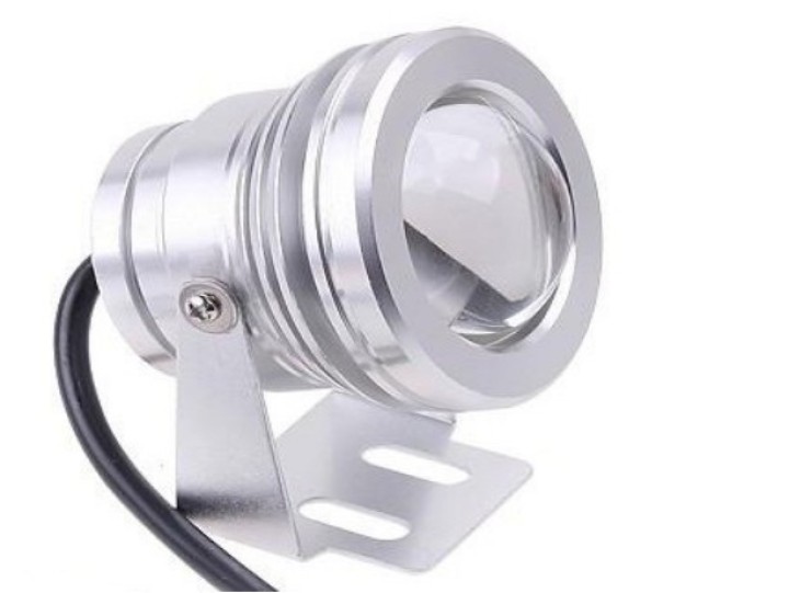 Impermeable led proyector 10w verde rojo rgb azul con remotas 750lm 12v ip67 al aire libre jr international - 2