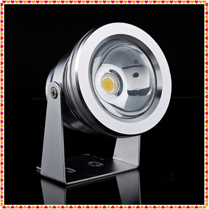 Waterproof led projector 10w red green blue rgb with remote 750lm 12v outdoor ip67 jr international - 3