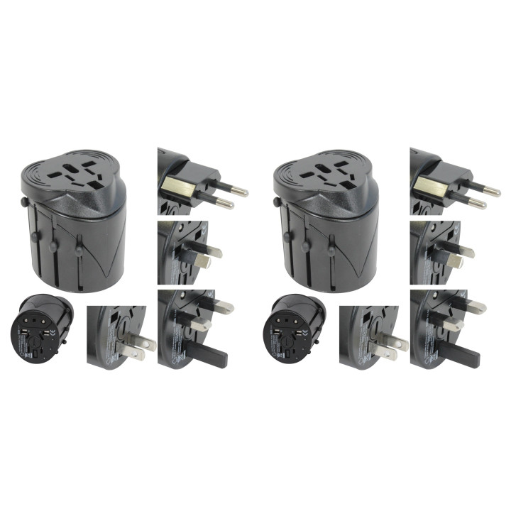Adaptateur universel secteur prise electrique voyage 150 pays europe hq-travel11 usa uk japon suisse