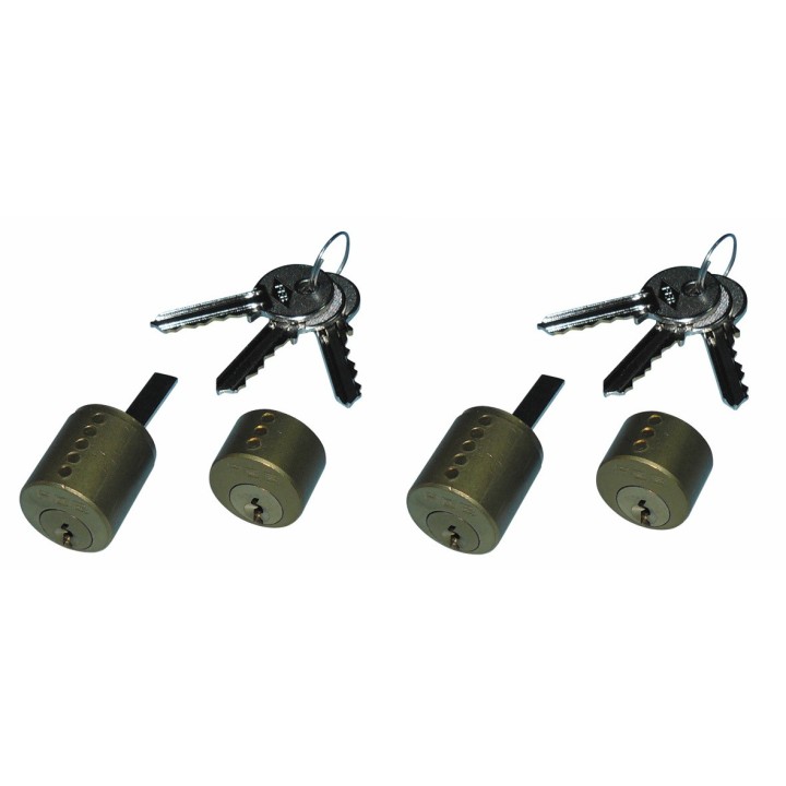 Cerradura de cilindro canon con 3 llaves para 5001.1z eléctrica