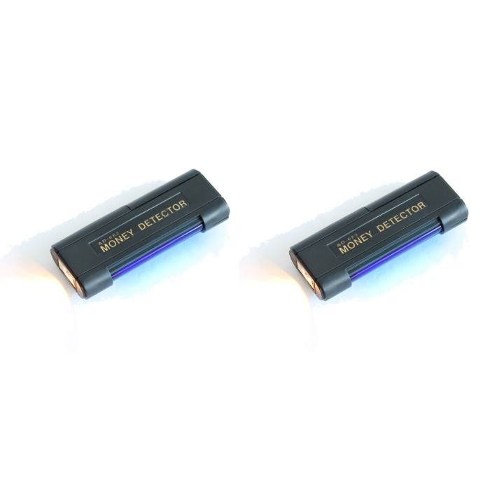 Detector counterfeit bank notes portable uv little detector (battery supply) fake notes cards detection system