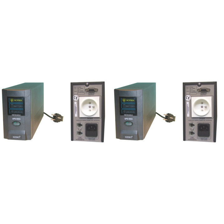 Invertitore elettrico 220v ca 600va ups 600m invertitori consegnati con batterie ricaricabili integrate