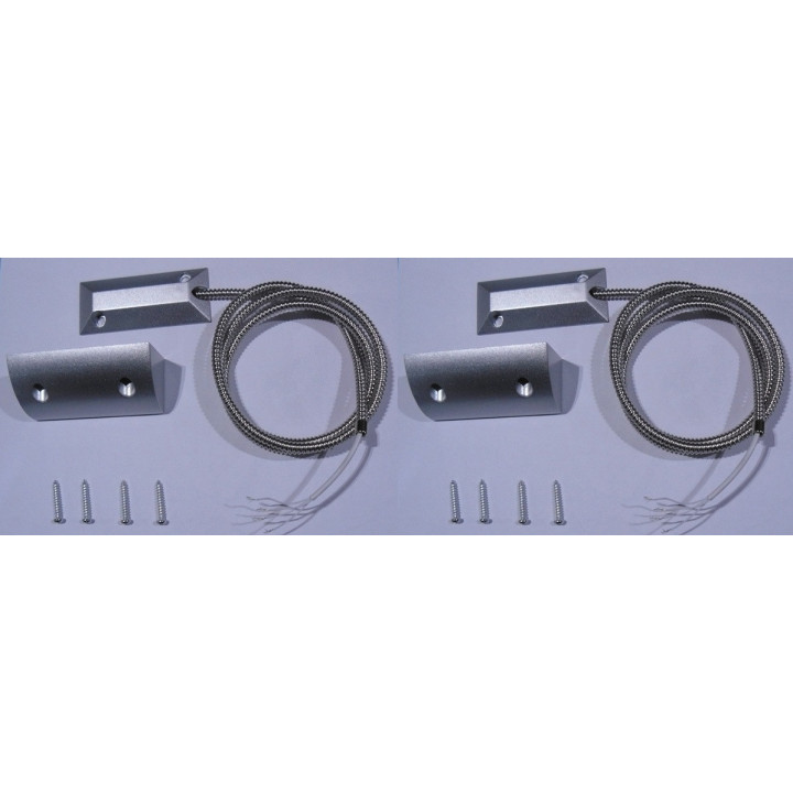 Contacteur ouverture 1.2m blinde detecteur magnetique 450fr alarme contact nf saillie ms-52m