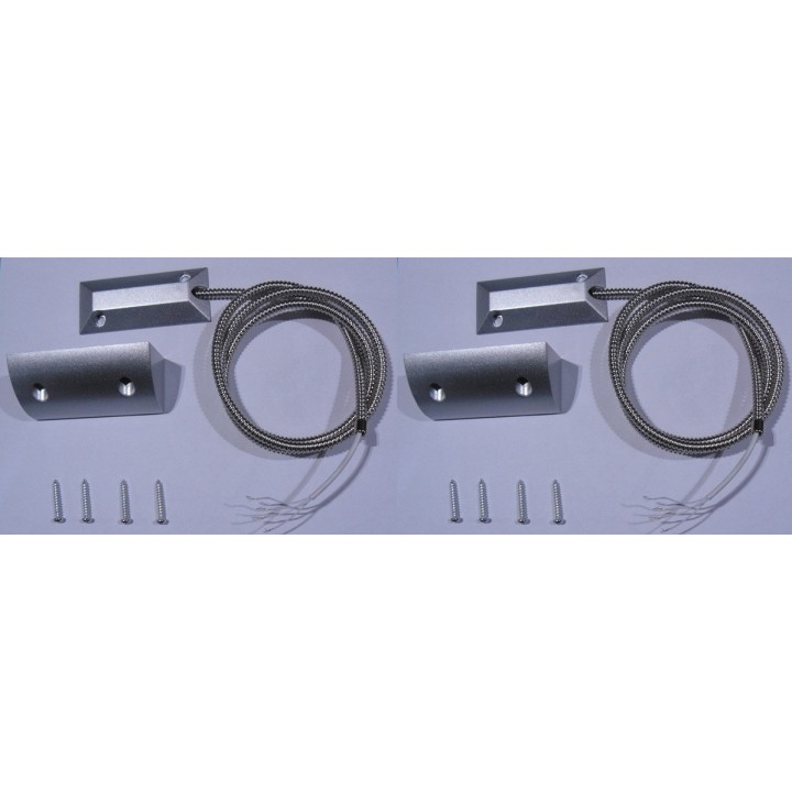 Contacteur ouverture 1.2m blinde detecteur magnetique 450fr alarme contact nf saillie ms-52m