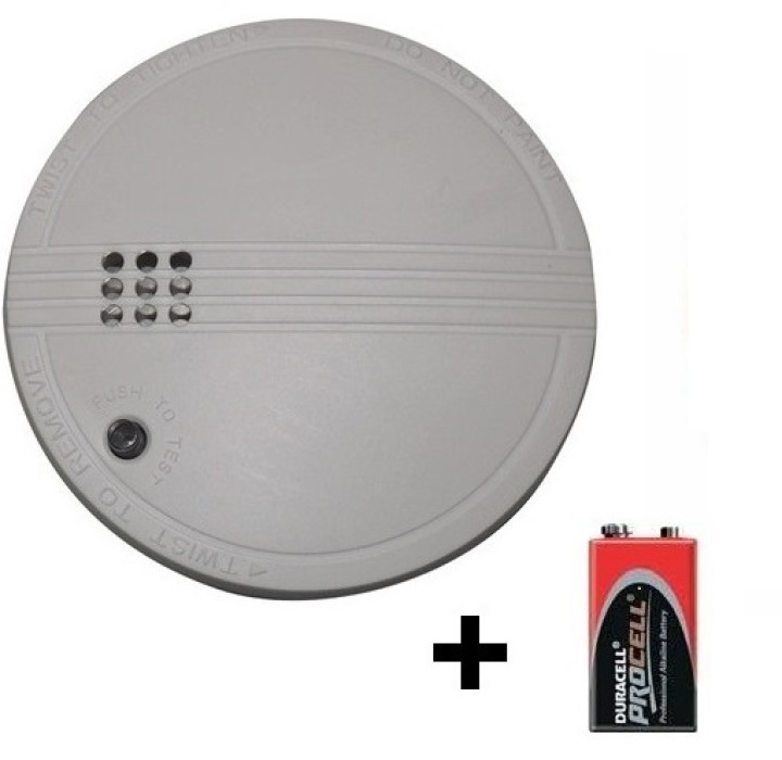 Detector humo electronico 9vcc o 220vca buzzer alarma detector alarma electronico incendio kidde - 1