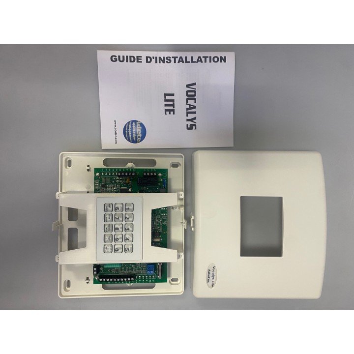 Telephone alarm transmitter with 4 numbers 6 messages + listen in function alarm transmission telephone alarm automatic telepho
