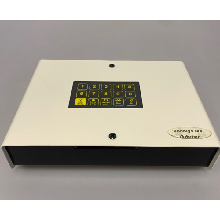 Transmetteur alarme telephonique pc surveillance vocalys mx t01220 transmission composeur numero