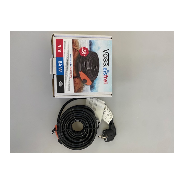 Antifreeze electric heating cable cord 2m shpt-2m pipe frost protection with water hose thermostat