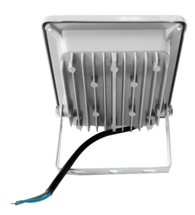 Projector led spot smd 10w 90w cool white  110v 220v ip65 outdoor 700lumen jr international - 3