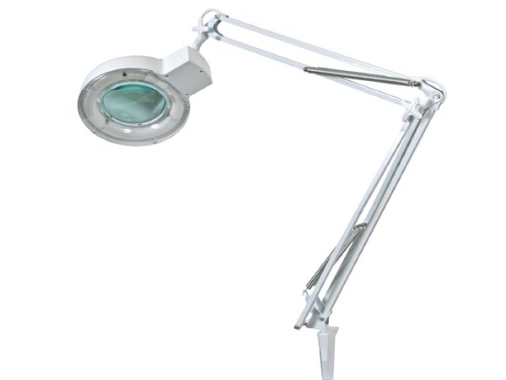 Lampara con lupa 8 dioptrias 22w color blanco vtlamp2wn8 velleman - 1