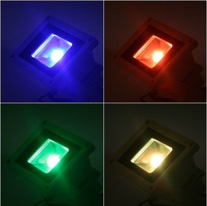 Proiettore del led 50w rgb rosso verde blu con la memoria e telecomando 220v 110v esterno ip65 jr international - 8