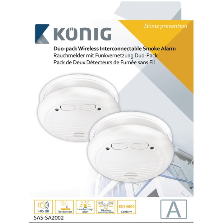 Detector smoke detector wireless buzzer 9vdc 433mhz radio fire alarm hf fire alarm detection fire detection smoke detection