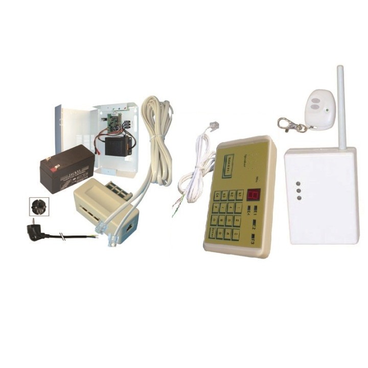 Medaillon tele alarme sociale telealarme telephone td 110w