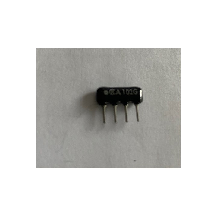 Netzwerk sil 3 Widerständen und 1 gemeinsamen 10 Ohm 4-pin resil3110k