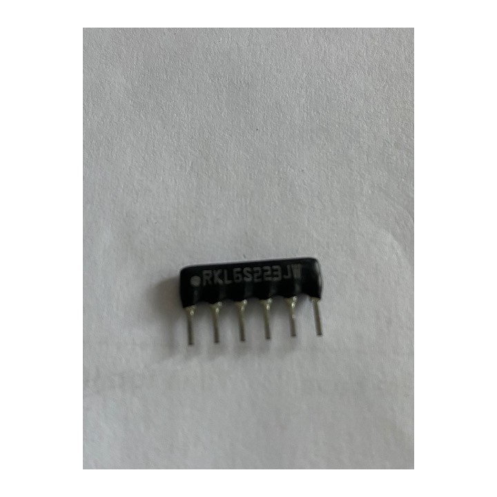 Red sil 8 resistencias y 1 comunes 10 ohmios 9 pines