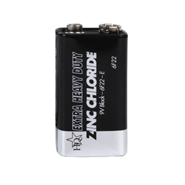 Pila 9vcc zinc carbonado 400ma (6lr61 6lf22 1604) camelion