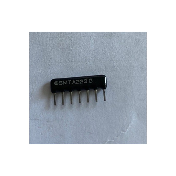 Red sil 8 resistencias y 1 comunes 10 ohmios 9 pines