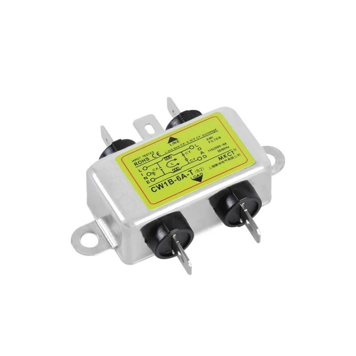 Filtre anti parasite secteur EMI 110v 220vac 50/60Hz 5a 5 Amp 05dbag5 delta electronics